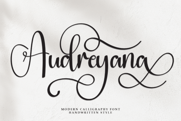 Audreyana: The Handwritten Font That Brings Warmth to Every Craft
