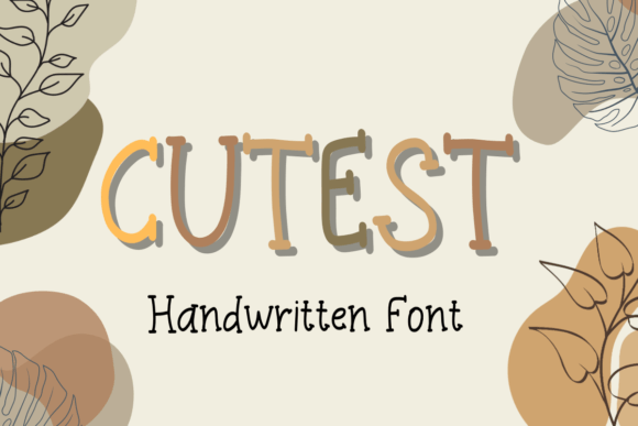 Cutest: A Sweet Handwritten Font for Modern Branding Projects