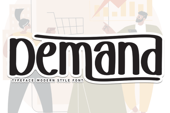 Demand: A Sweet Handwritten Font for Crafters and Small Business Designers