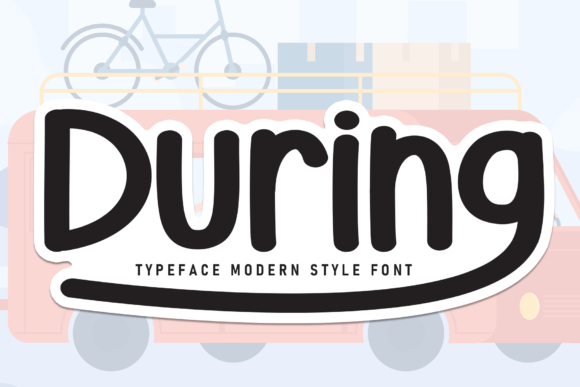 During Font: A Sweet Touch for Professional Branding
