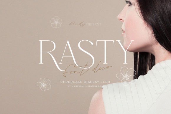 Elegant Editorial Design with Rasty Duo Typeface