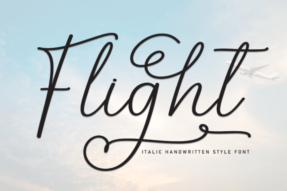 Flight: A Timeless Handwritten Font for Makers and Creative Sellers