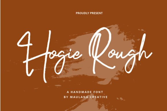 Hogie Rough: A Designer’s Go-To Handwritten Font for Elegant Branding