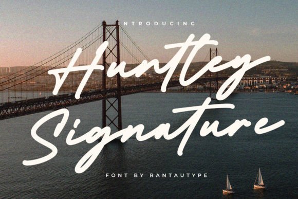 Huntley Signature: A Designer’s Real-World Font Review for Branding and Beyond