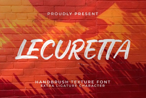 Lecuretta: A Fresh Brush Font for Modern Branding Projects