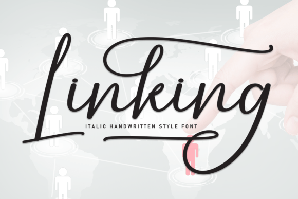 Linking: A Warm Script Font for Modern Web Design Projects