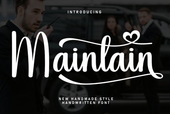 Maintain: A Sweet Handwritten Font for Business Branding