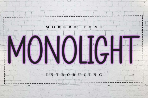 Monolight Font: A Designer’s Go-To for Fresh Branding Projects
