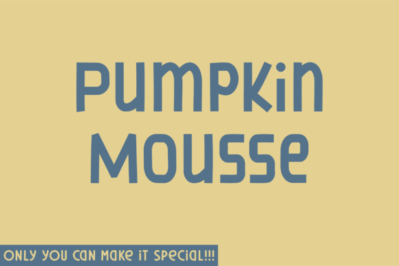 Pumpkin Mousse: A Unique Handwritten Font for Modern Web Design
