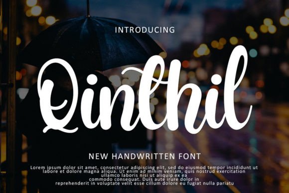 Qinthil: The Script Font That Elevates Small Business Branding