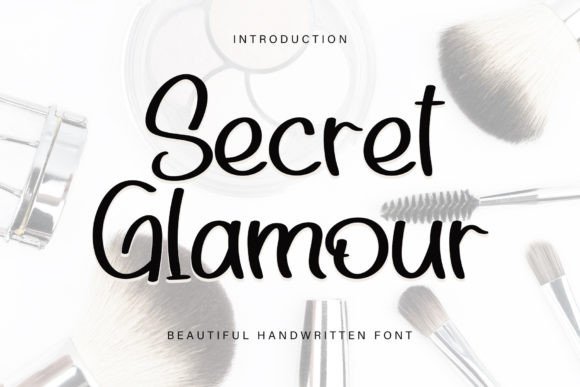 Secret Glamour Font: Elevate Your Brand with a Handwritten Touch