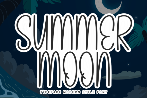 Summer Moon Font: A Sweet Handwritten Typeface for Web Design