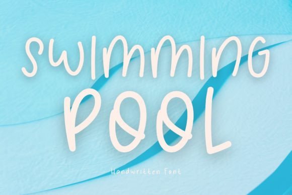 Swimming Pool: The Playful Handwritten Font for Modern Marketing Design