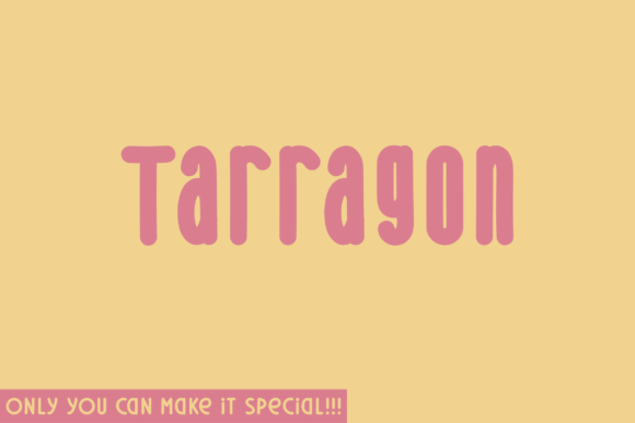 Tarragon: A Handwritten Font That Elevates Craft and Product Design