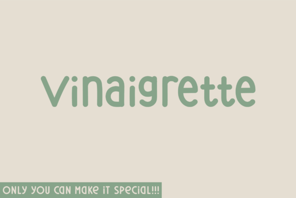 Vinaigrette: A Unique Handwritten Font for Modern Web Design