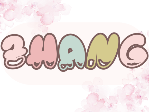 Zhang: The Playful Display Font That Brings Handmade Designs to Life
